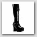 Plateaustiefel
schwarz Lack 
Verleih 10 €  » Click to zoom ->